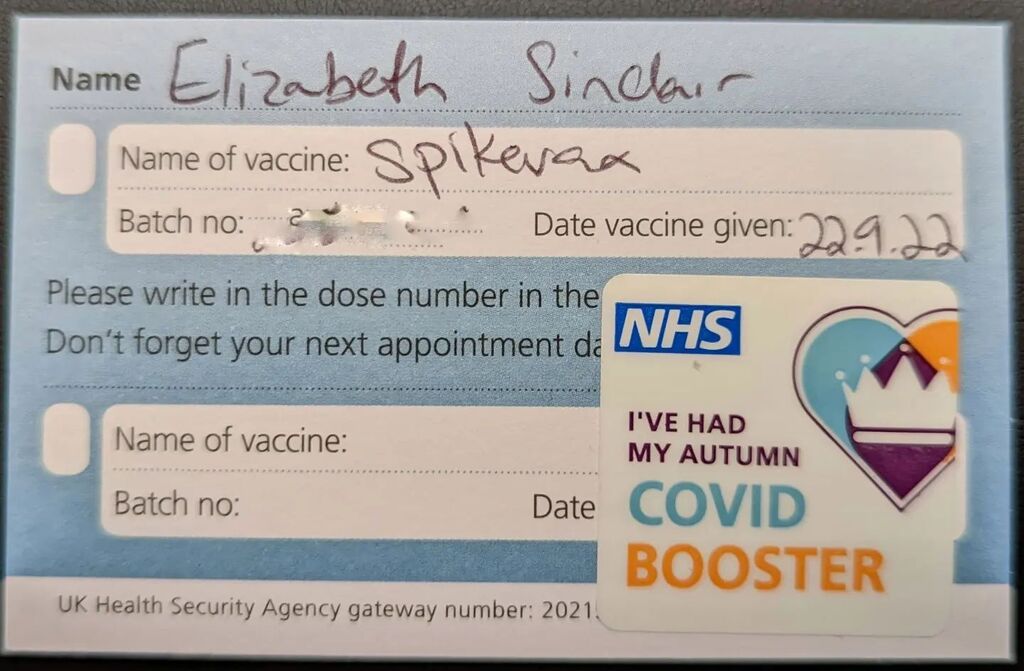 Booster done ❤️
.
.
.
.
.
#vaccine #covid #coronavirus #pandemic #health #corona #vaccines #vaccination #virus #medicine #preventlockdown  #science #autumnbooster #doctor #booster #healthcare #immunization #socialdistancing #needles #haveyoubeenvaccinate… instagr.am/p/Cizse8lqS3b/