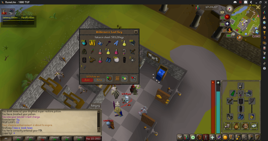 OsrsTuf's tweet photo. Lured some barrows kid &amp; Lifted AU OSRS with a coupla CL speds rolling in getting 1 shot too KINGS. https://t.co/vFTAihZELg https://t.co/OCP8tK0E9K