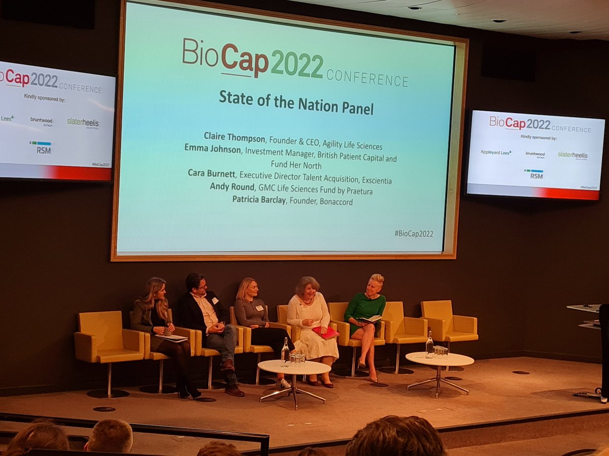 DPGriffinRSM's tweet photo. First session at #BioCap2022. Intriguing thoughts from the panel. https://t.co/O1NnlJC4B9