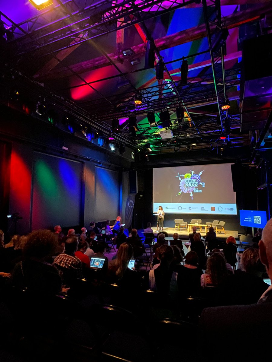 CreativeFed_EU's tweet image. @CarolineNorbury from @WeAreCreativeUK kicks off our Stakeholders Forum at #ECIS22 reflecting on the power of the #CreativeIndustries to deal with global challenges