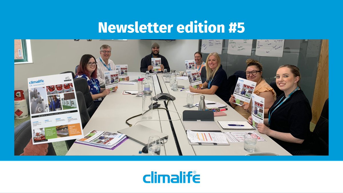 Climalife_UK's tweet photo. Here are some of the team enjoying edition 5 of the new Climalife UK newsletter! 📖

Read here: https://t.co/JkUfovFBcu

#Team #Climalife #Newsletter https://t.co/27bVgzIo7l