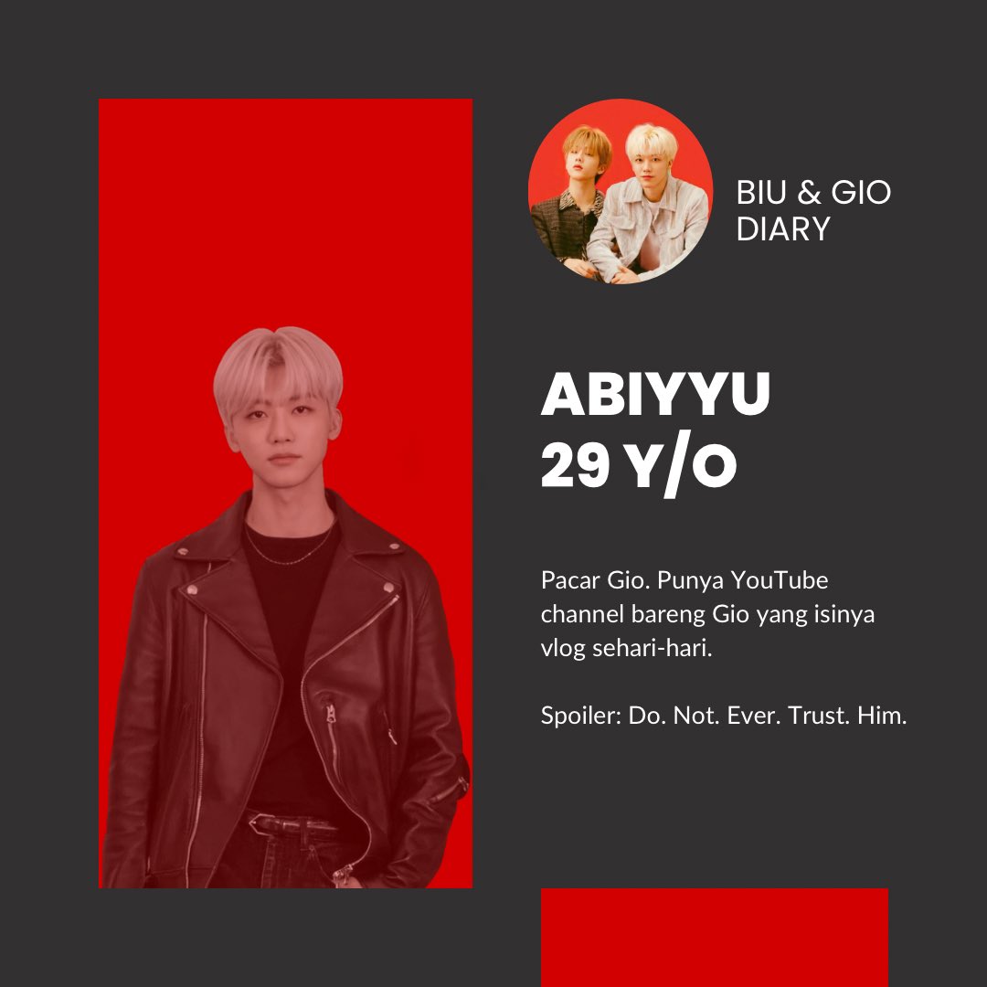 abil on Twitter "—CAST ㅤ Biu & Gio Diary ; cw // age gap https//t.co