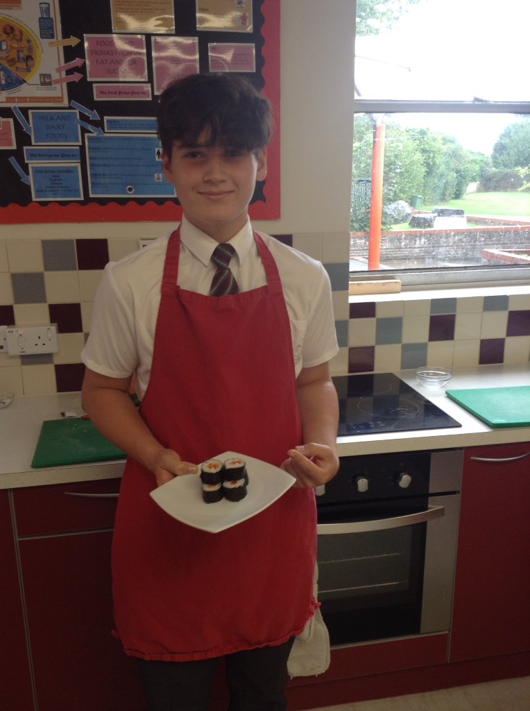 Year 9 started off the term with sushi 🍣