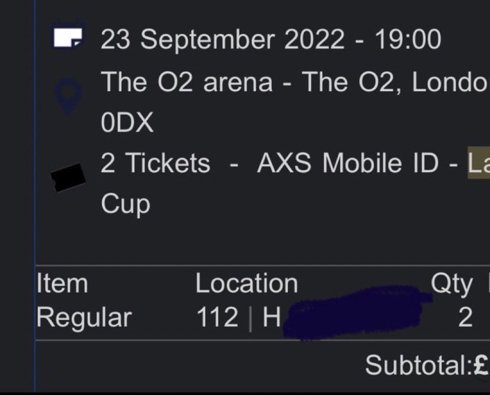 cardenitas99's tweet photo. @WeAreTennisFR Selling 2 Laver Cup tickets for Friday evening's session
FEDERER'S LAST EVER MATCH now confirmed in a press conference..
Great seats too (first 10 rows, lower tier). https://t.co/TQCTIZC6XJ