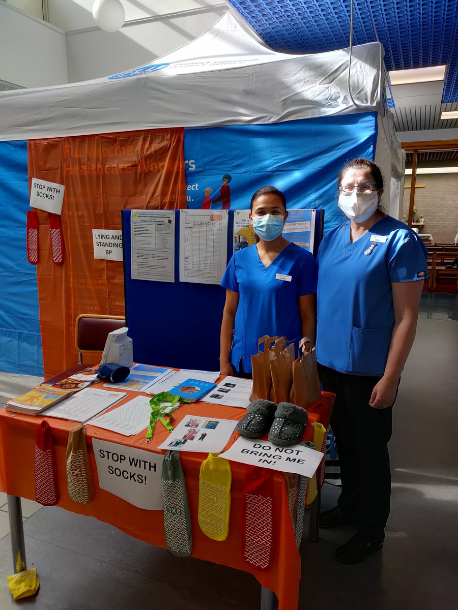 GeorginaKilcoy3's tweet photo. #SligoUniversityHospital is hosting International Falls Prevention Awareness Day 
#teamSUH &amp; @HSECommHealth1 colleagues have organised a patient information event.

#FitfortheFuture https://t.co/nC7ggfjAge