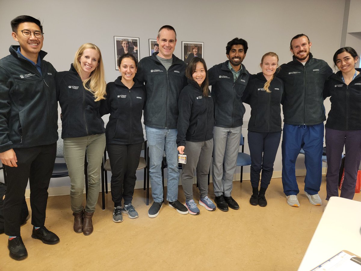 Ottawa PM&R Residents (@ottawapmrr) on Twitter photo Huge shoutout to <a href="/larissa_maini/">Larissa Maini</a> for organizing these matching #Physiatry cozy sweaters! As the cold weather starts to sweep in, and our PGY1s embark on off-service rotations, it's important to keep warm and keep PMR-ing on!
#pmrresidency #fallfashion #cozysweaters #residencylife Huge shoutout to <a href="/larissa_maini/">Larissa Maini</a> for organizing these matching #Physiatry cozy sweaters! As the cold weather starts to sweep in, and our PGY1s embark on off-service rotations, it's important to keep warm and keep PMR-ing on!
#pmrresidency #fallfashion #cozysweaters #residencylife