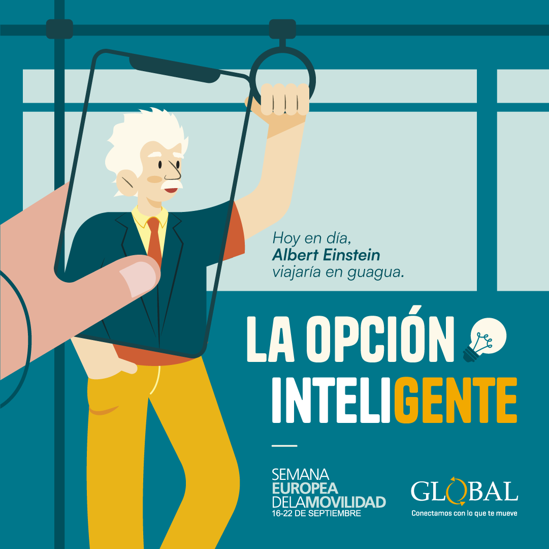 guaguasglobal's tweet photo. Súbete a la Global y celebra el Día Mundial sin Coches y la Semana Europea de la Movilidad.
Apuesta por una movilidad sostenible, que responda nuestras necesidades económicas, sociales y ambientales.
¡Contamos contigo!

#diasincoches
#semanaeuropadelamovilidad
#conectandomejor https://t.co/Bg75pgHx8x