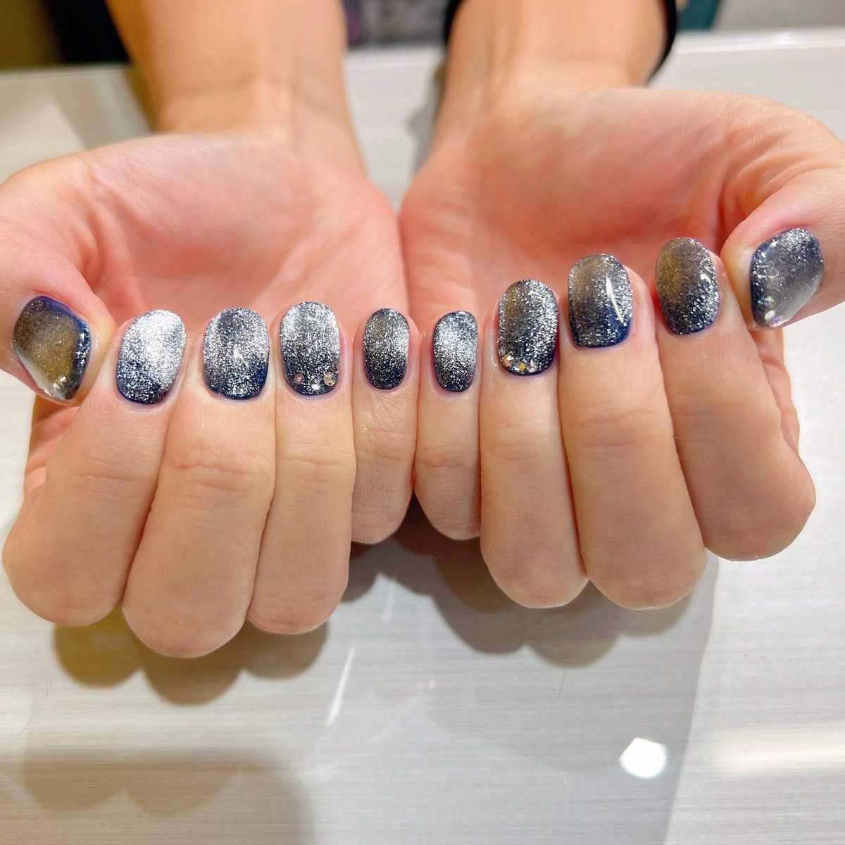 Nica_screamrock's tweet photo. New neil💅✩.*˚

#ネイル #neil #マグネットネイル #宇宙 #galaxy #magnetneil #happy #幸せ
#new #newneil #💅 #シンプル https://t.co/6T03qUl5LL