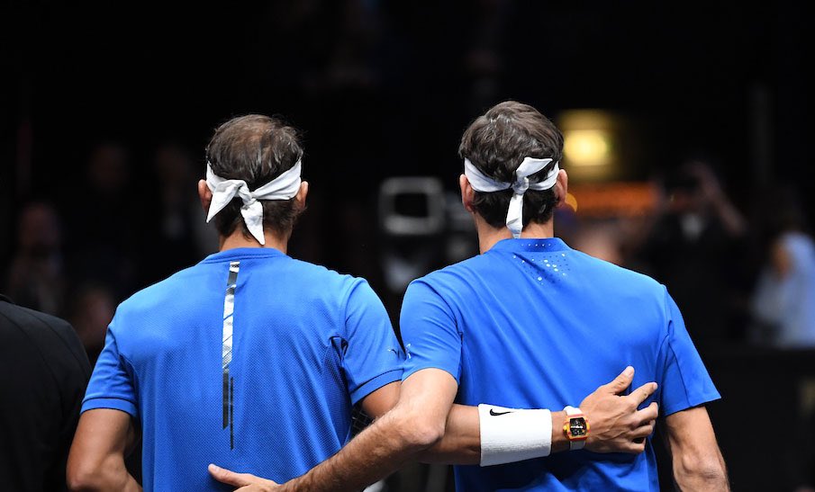 can’t stop thinking about how roger said he was scared of being alone in his final farewell &amp; so he chose to share this moment with his longest and greatest rival in the hopes of creating something “special” to close this chapter of his tennis career… tennis ends with fedal idc