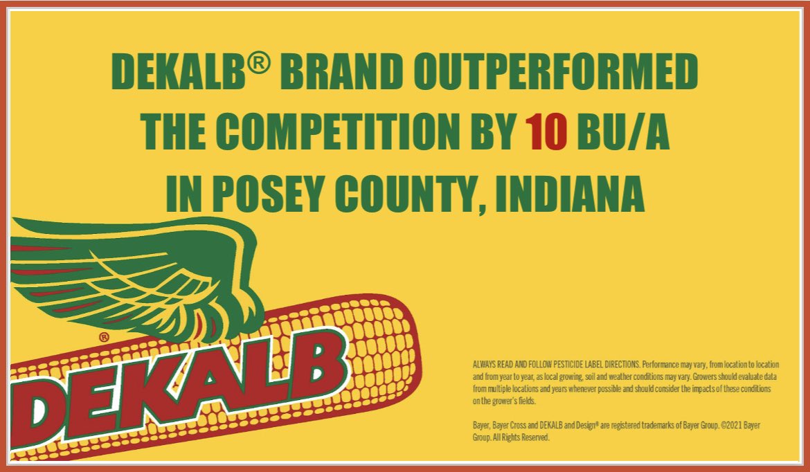 DKAS_SINKY's tweet photo. 🚨PLOT DATA🚨
Awesome numbers from our Southern Indiana geography👏💪
👉DKC66-06RIB👀 🆕🆕
@Asgrow_DEKALB #BayerUp #WinningHasRoots #NextBushel #Harvest22 https://t.co/h7uqMo294v