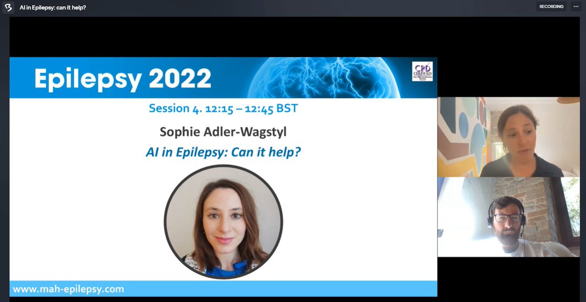 Congratulations to <a href="/sophieadler/">Sophie Adler</a> who beautifully presented how the <a href="/meld_project/">The MELD project</a>, and more generally AI, can help cure epilepsy at the @Epilepsy2022 conference today!