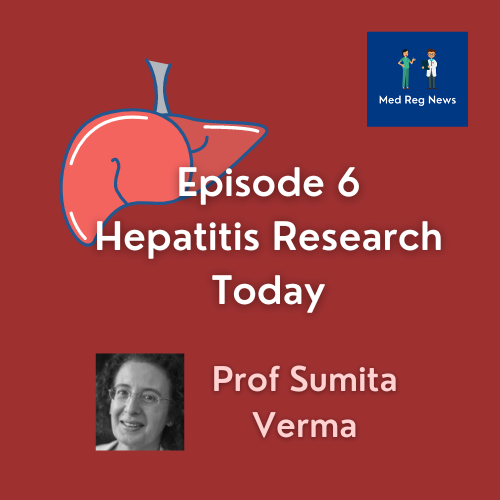 MedRegNews's tweet photo. What an episode we have for you today! Episode 6⃣ hears Prof Sumita Verma from @BSMSMedSchool chat about her uni days, her hopes for the future of hepatology and why she believes Hep C will be eliminated within our lifetime.
Listen now at https://t.co/lAmbGubY23 🎧 #MedTwitter https://t.co/at94df7IID