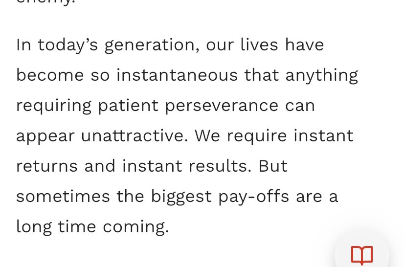 #thoughtoftheday “patient perseverance” ⁦<a href="/nickygumbel/">Nicky Gumbel</a>⁩