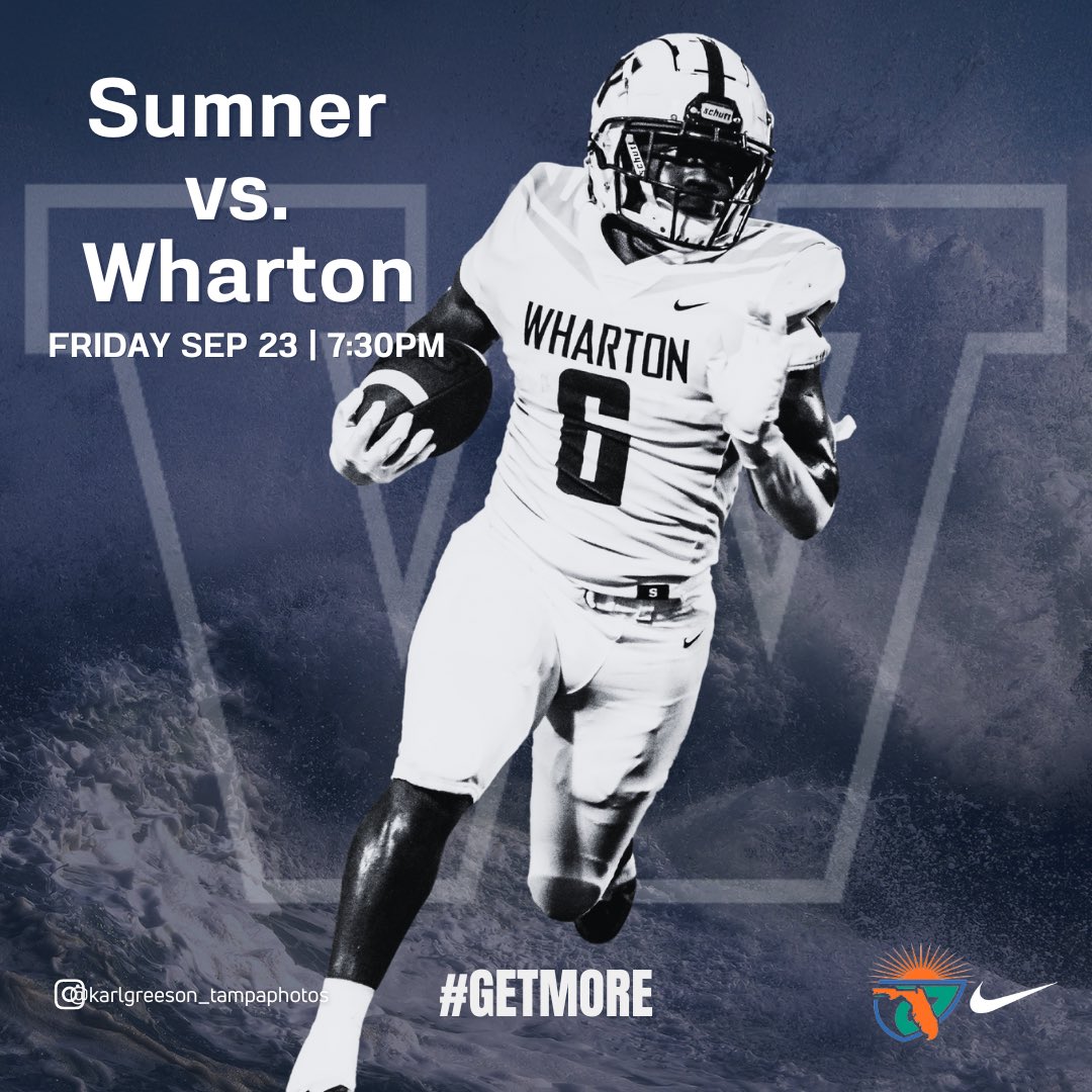 Happy Gameday Eve‼️ #GetMore 
<a href="/CoachLikeMike/">Big Mike Williams</a> <a href="/WhartonBoosters/">Wharton Boosters</a>