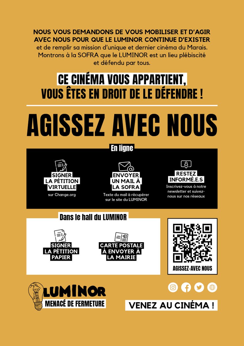 𝐿𝐸 𝐿𝑈𝑀𝐼𝑁𝑂𝑅 𝐸𝑆𝑇 𝑀𝐸𝑁𝐴𝐶𝐸 𝐷𝐸 𝐹𝐸𝑅𝑀𝐸𝑇𝑈𝑅𝐸

Soutenez-nous, partagez ce post, empêchons le vandalisme culturel.

Signez la pétition ici : chng.it/5wyFKTyN

Retrouvez tous les moyens d'action sur notre site : luminor-hoteldeville.com/luminor-menace/