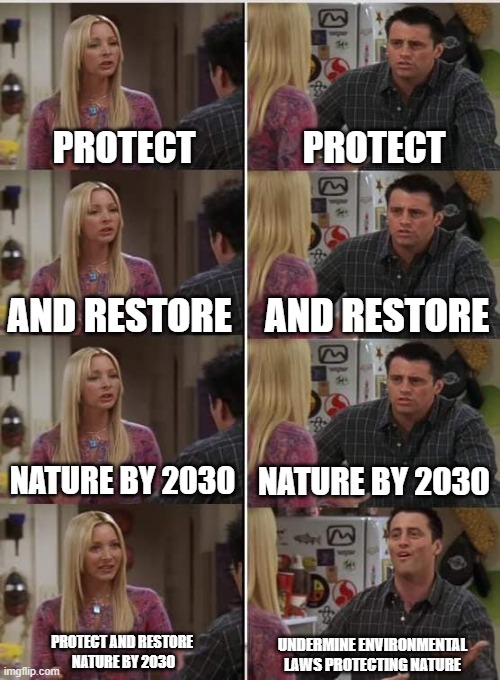 The Government plans to cut vital laws that protect our landscapes and wildlife from development and create deregulated "investment zones".

This doesn't fit with its commitment to restore nature. 

Sign the petition to protect Habitats Regulations 👉 act.gp/3cew3eO