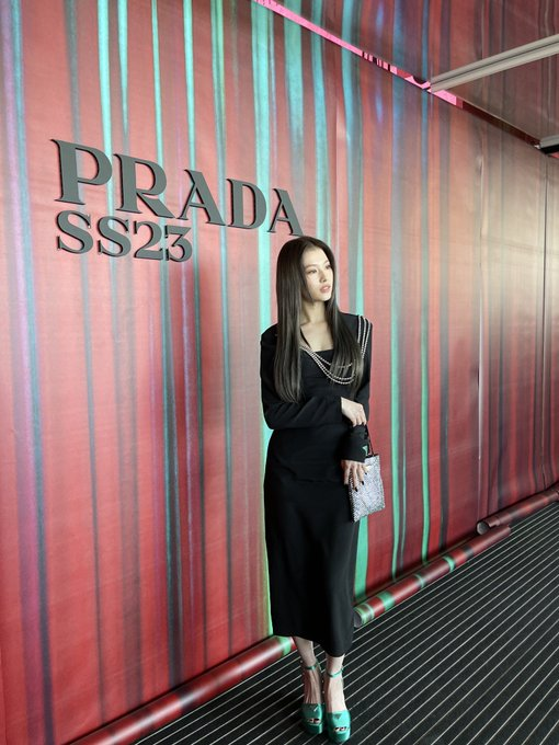 From a gift back in 2019, to attending Milan Fashion Week for PRADA in 2022 PRADA with SANA #PRADAXSANA #SanaMFW #PradaSS23