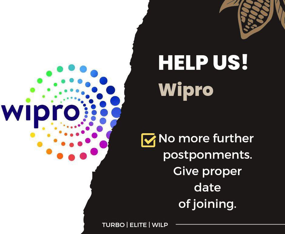 Sandeep_ckt's tweet photo. #WiproOnboardUs2022
Wipro please give clarification regarding our onboarding it's been 6 months since I got the offer letter and I haven't received any mail regarding the onboarding process. Please kindly look into this matter.
#WiproOnboardUs2022 @WiproCareers @RishadPremji https://t.co/yPZ4ed37Vp