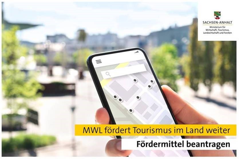 +++Jetzt Fördermittel beantragen+++(1/3) Das <a href="/MWL_LSA/">MWL Sachsen-Anhalt</a> fördert die Entwicklung des Tourismus in #SachsenAnhalt. Hierfür stehen weiterhin Mittel über das Corona-Sondervermögen sowie die Tourismusförderung zur Verfügung. Förderfähig sind insbesondere touristische Marketingmaßnahmen,