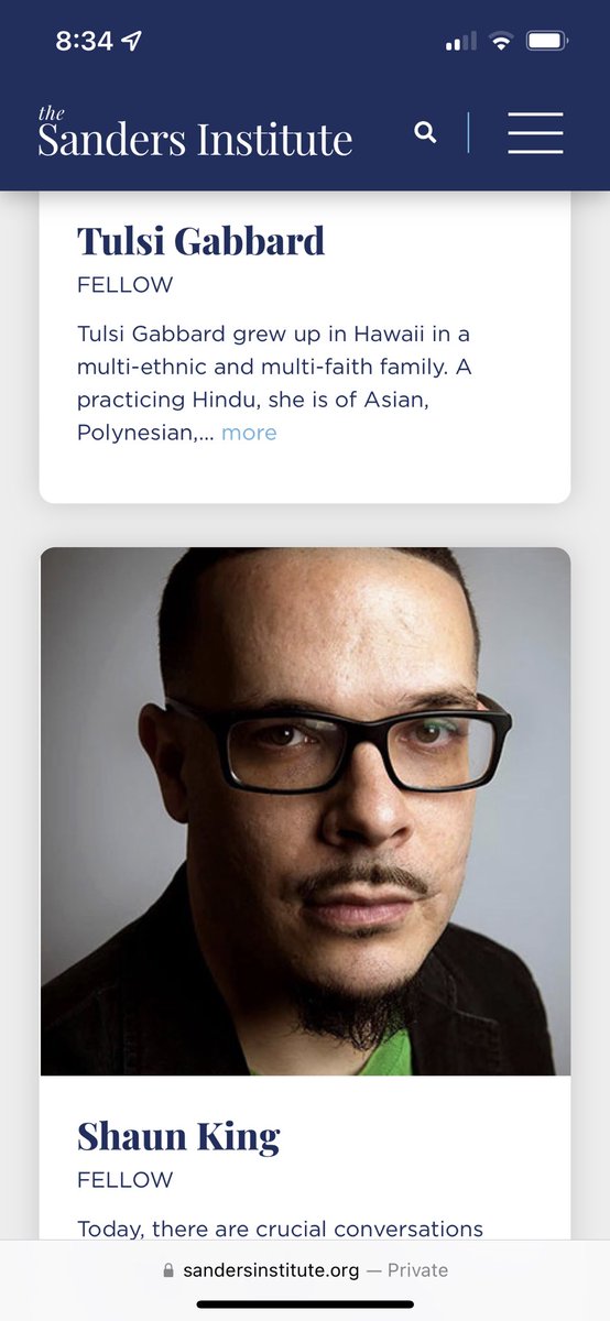 Receipt Maven on Twitter "Bernie Sanders has intentionally kept Tulsi