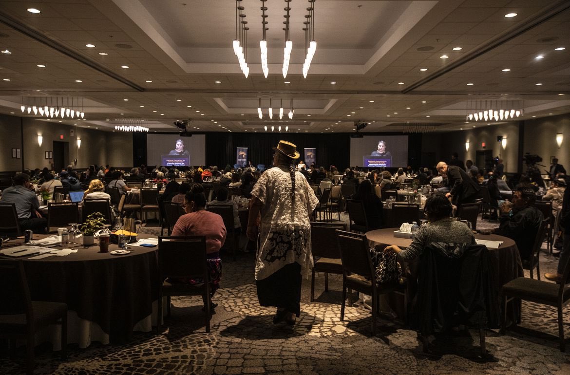 While Canada mourned the Queen, obsessively following every aspect of a lengthy funeral, 350 Indigenous Peoples gathered in Edmonton to discuss unmarked burials and missing Indigenous children. We worked to repair the damage overseen by the Crown  theglobeandmail.com/opinion/articl…