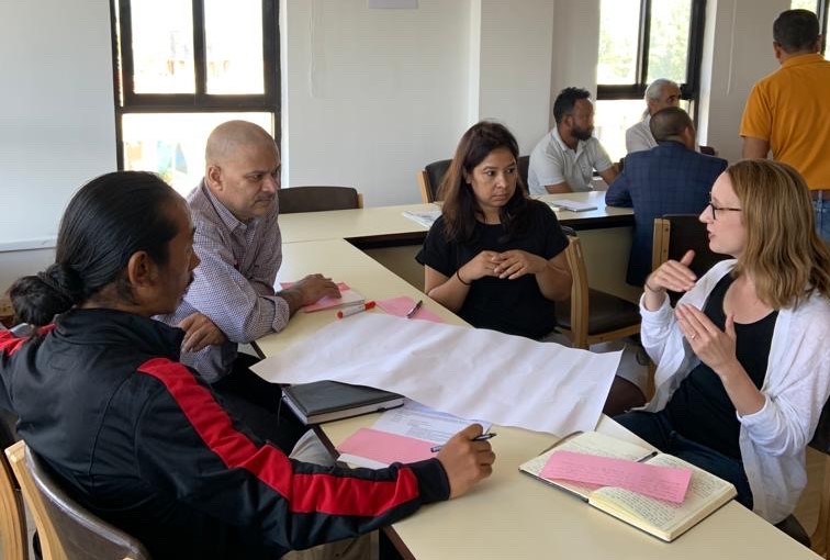 Research is at the crux of our communication work. 

Great to be part of a @SajagNepal workshop today with @NSETNepal1 and @soscbaha on using research for effective communication around #DisasterRiskManagement.