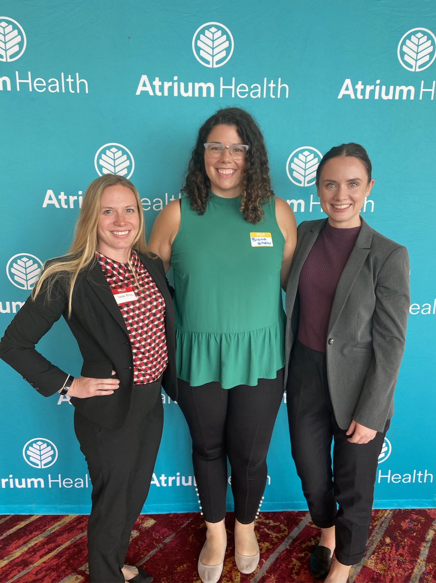 Enjoyed hearing diverse leadership stories, gathering tangible takeaways, and spending time with my amazing fellow postdocs Alayna and <a href="/BriannaLeitzel1/">Brianna Leitzelar, PhD</a> at the 2022 Women's Leadership Conference co-hosted by <a href="/AtriumHealth/">Atrium Health</a> and <a href="/wakeforestmed/">Wake Forest University School of Medicine</a>