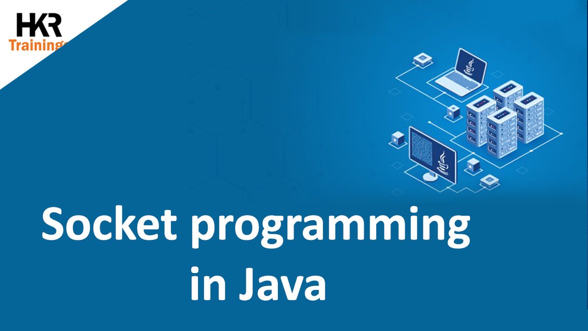 sravsy0's tweet image. Socket programming in Java : In this blog we will discuss What are socket programming in java, Java Socket,Client-side &amp;amp; Server-side programming.
Learn more: hkrtrainings.com/socket-program…
#java #socketprogramminginjava #programming #socketprogramming #javasocket #server  #hkrtrainings