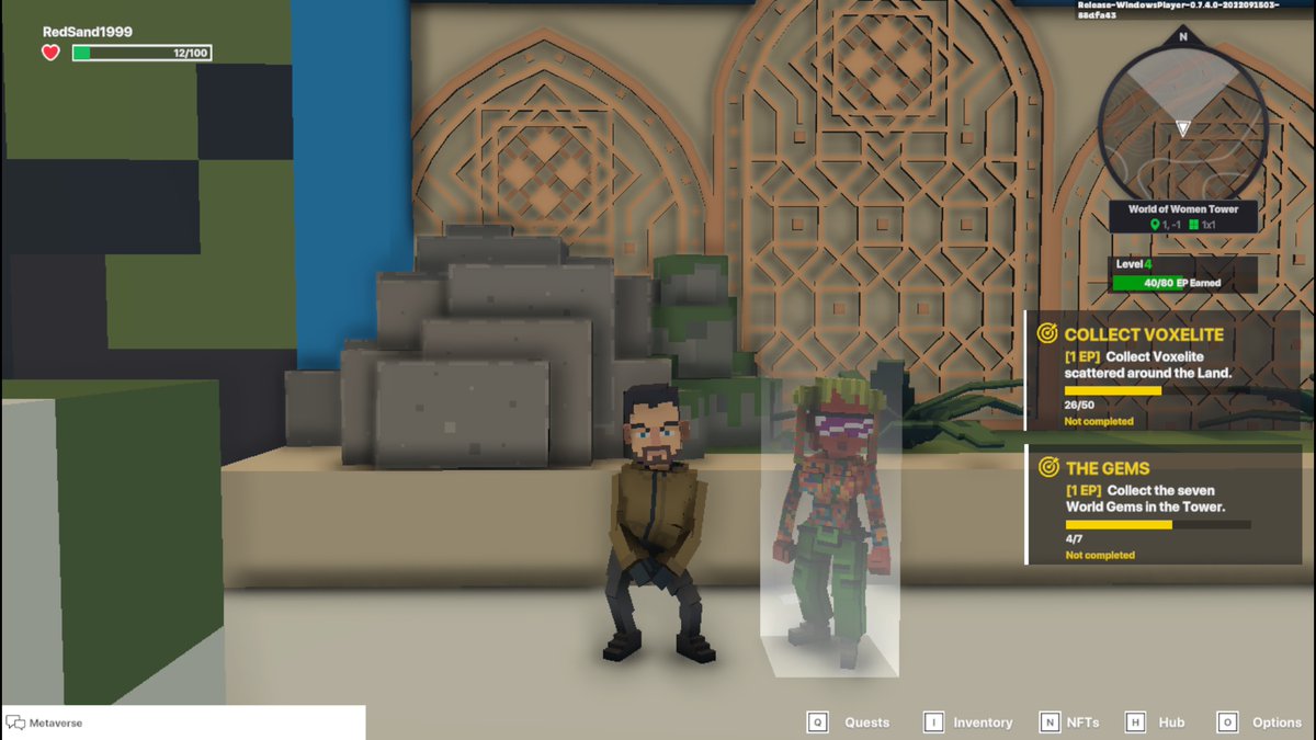RedSand95597339's tweet photo. @TheSandboxGame @worldofwomennft I just participated in the #SandboxAlphaS3Giveaway for a chance to win 500 SAND! Found the hidden room in World of Women Tower, check out my screenshot below!
👇 https://t.co/FGCc5dgPYB