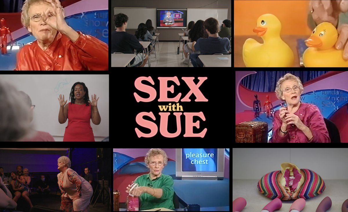 Sex with Sue explores the career of sex educator and television personality Sue Johanson, and reveals the unexpected and exciting ways her legacy lives on today.

The documentary from @bangerfilms, directed by <a href="/LisaRideout5/">Lisa Rideout</a>, premieres on <a href="/w_network/">W Network</a> on Monday, October 10!