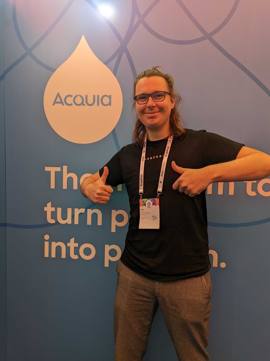 Congratulations Willi Woldt on earning <a href="/acquia/">Acquia</a> Certified Front End Specialist - Drupal 9 <a href="/DrupalConEUR/">DrupalCon Rotterdam 2026</a> #DrupalCon