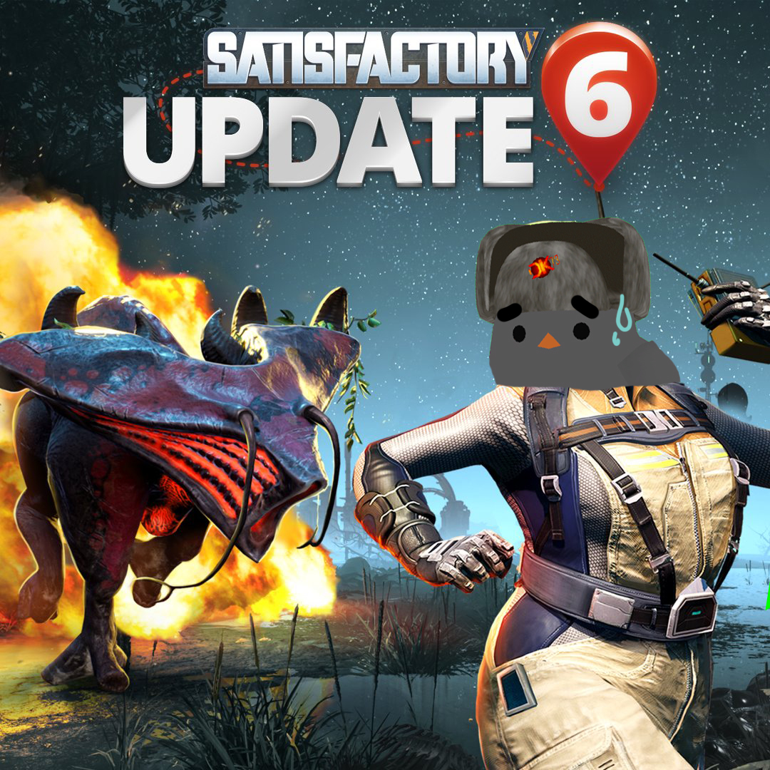 DKshadow73's tweet photo. Anotehr day, another stream :>
New update out, and this means more science for the Borb team in Satisfactory.
What new adventures and machinery awaits us?
Join up here and discover it!βΆοΈhttps://t.co/qx2SulS8BC
#VtubersEN #VtubersUprising #Birbtuber #SatisfactoryUpdate6 https://t.co/YXx7my6Pqf