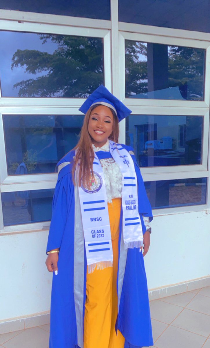 _kokobee's tweet photo. Yesterday I was inducted into the Nursing profession and the journey wasn’t easy but God did it.🙏🏾🙏🏾🙏🏾 #nurse #induction #handsthatcare  #akwaibomfinest https://t.co/wKDLEC0wQP