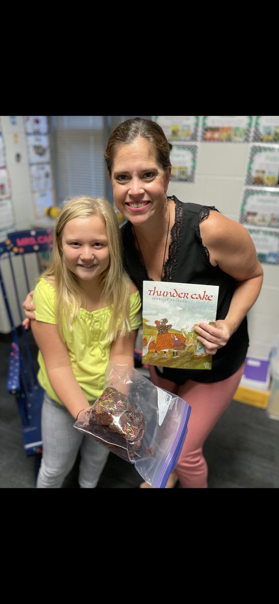 An amazing example of how literacy motivates students! I was just surprised with homemade THUNDERCAKE! <a href="/HumbleISD/">Humble ISD</a> <a href="/HumbleISD_OFE/">Oak Forest Elementary</a> <a href="/Humble_ElemELA/">Humble ISD Elementary ELA</a>