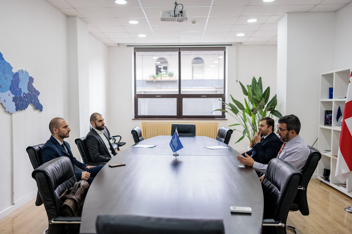 EnterpriseGE's tweet photo. 🤝Today, Enterprise Georgia hosted representatives from the American IT firm #Lineate.

Lineate is a #software company with offices in four countries, #Georgia being among them. The Lineate Georgia regional office was established in 2022 and currently employs up to 60 people. https://t.co/HoNanKfy1a