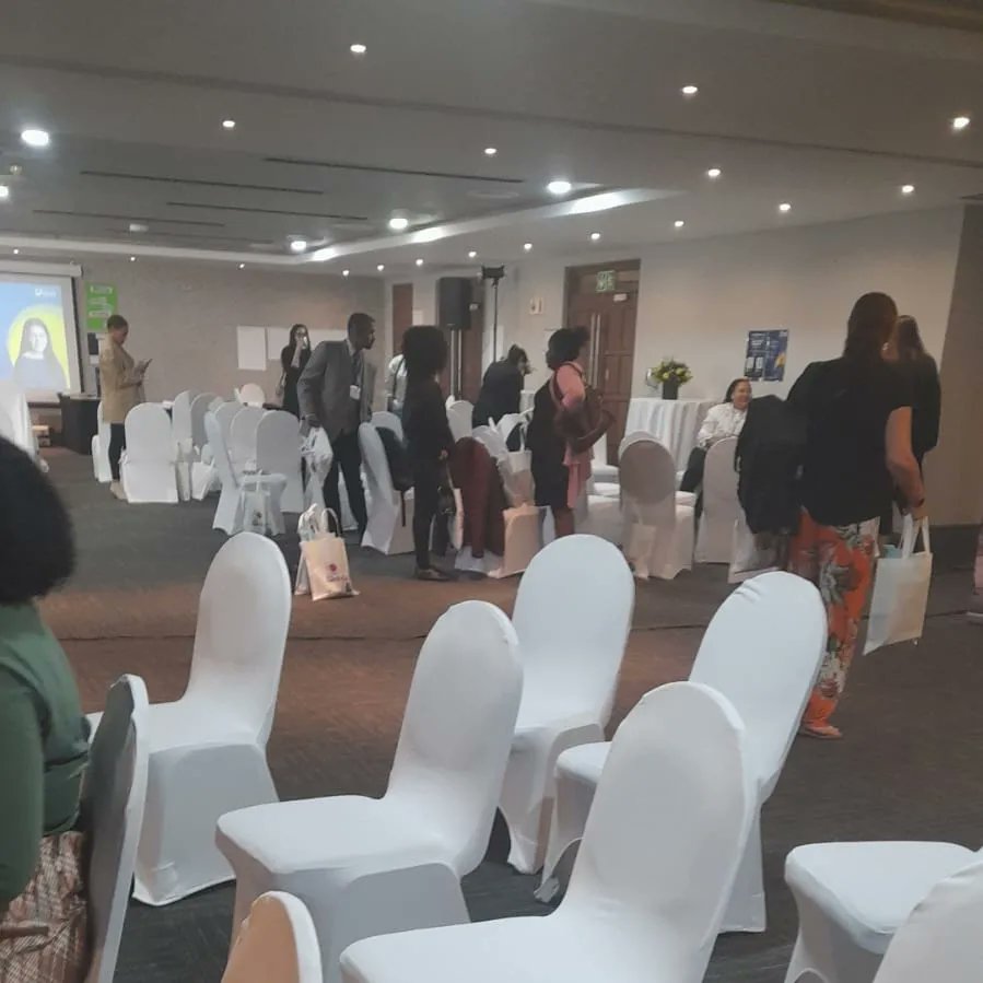 Mictert at the Through the looking glass qualitative conference today in JHB