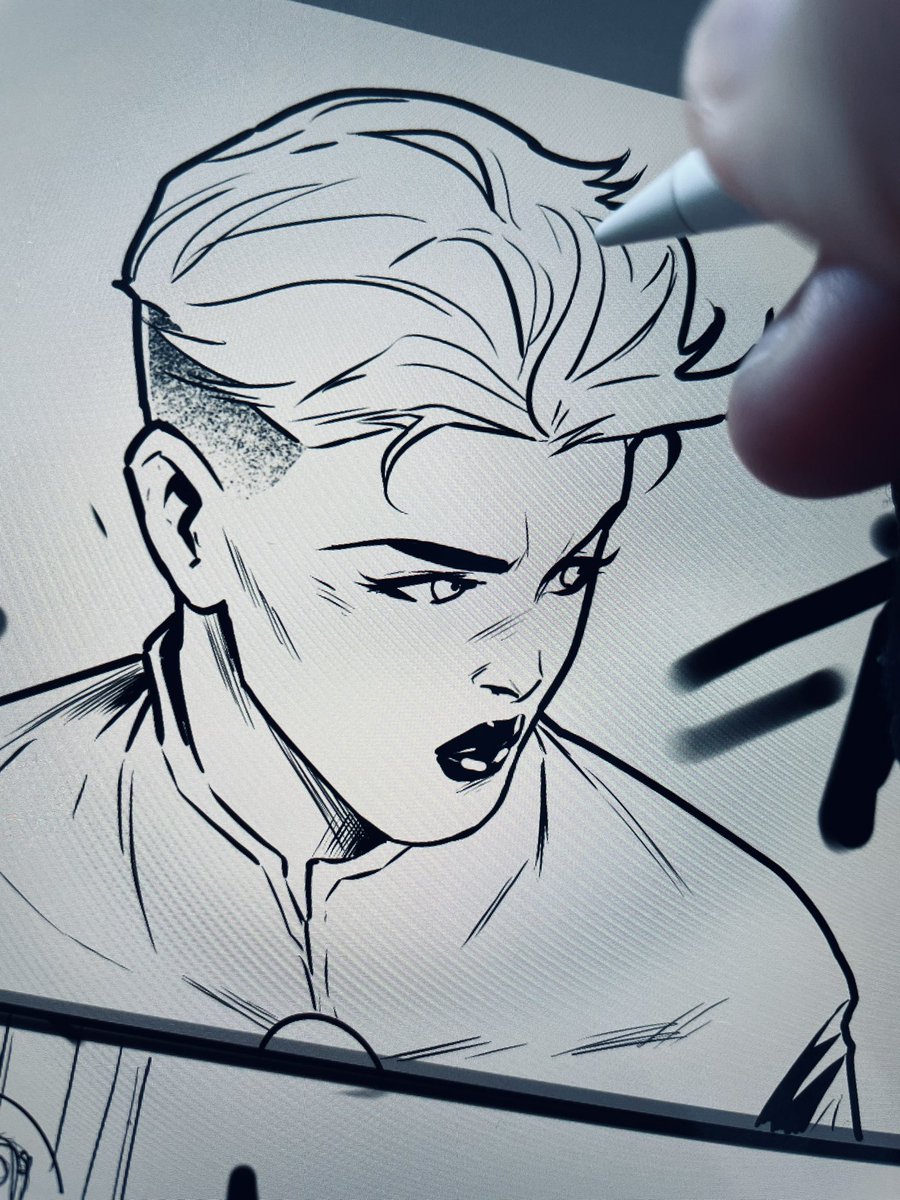 Drawing comics shalalalalaaa #wip