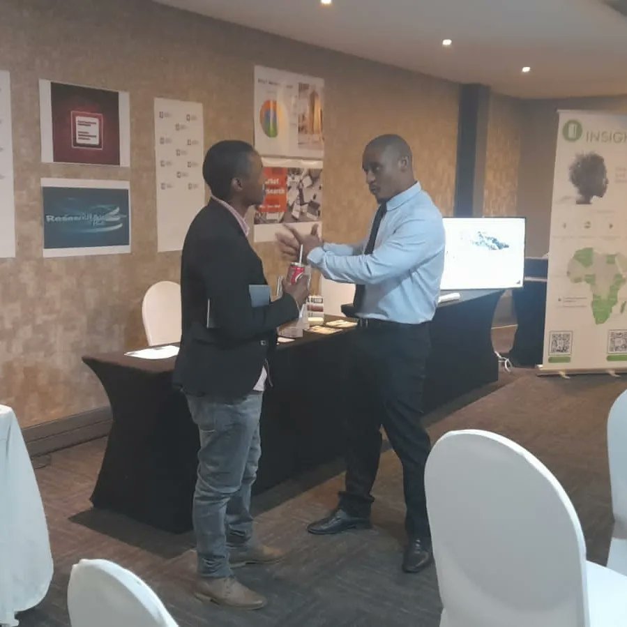 Mictert at the Through the looking glass qualitative conference today in JHB