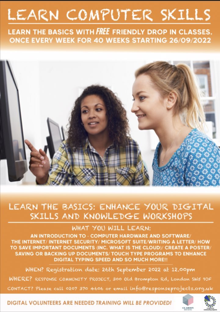 Registration begins Monday 26th September.