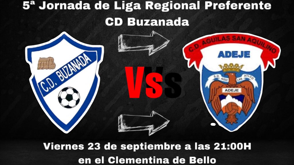 DÍA DE PARTIDO‼️
Acompaña a nuestro regional este viernes 23 de septiembre a las 21:00H en el Clementina de Bello para verlo enfrentarse con el CD Águilas‼️
NO TE LO PIERDAS ⚽️
#VamosBorussia ⚪️🔵