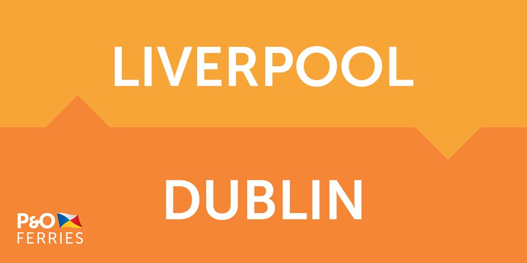 POferriesupdate's tweet photo. ⏰All sailings on our #POLiverpool & #PODublin routes are currently sailing on time. Have a nice trip. https://t.co/xlmEXsCz5n