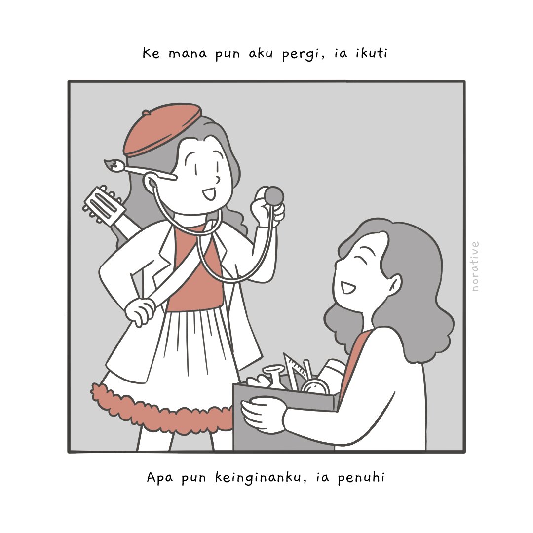 Sewaktu kecil, kita bisa memupuk cita-cita dengan leluasa.. (1/4)