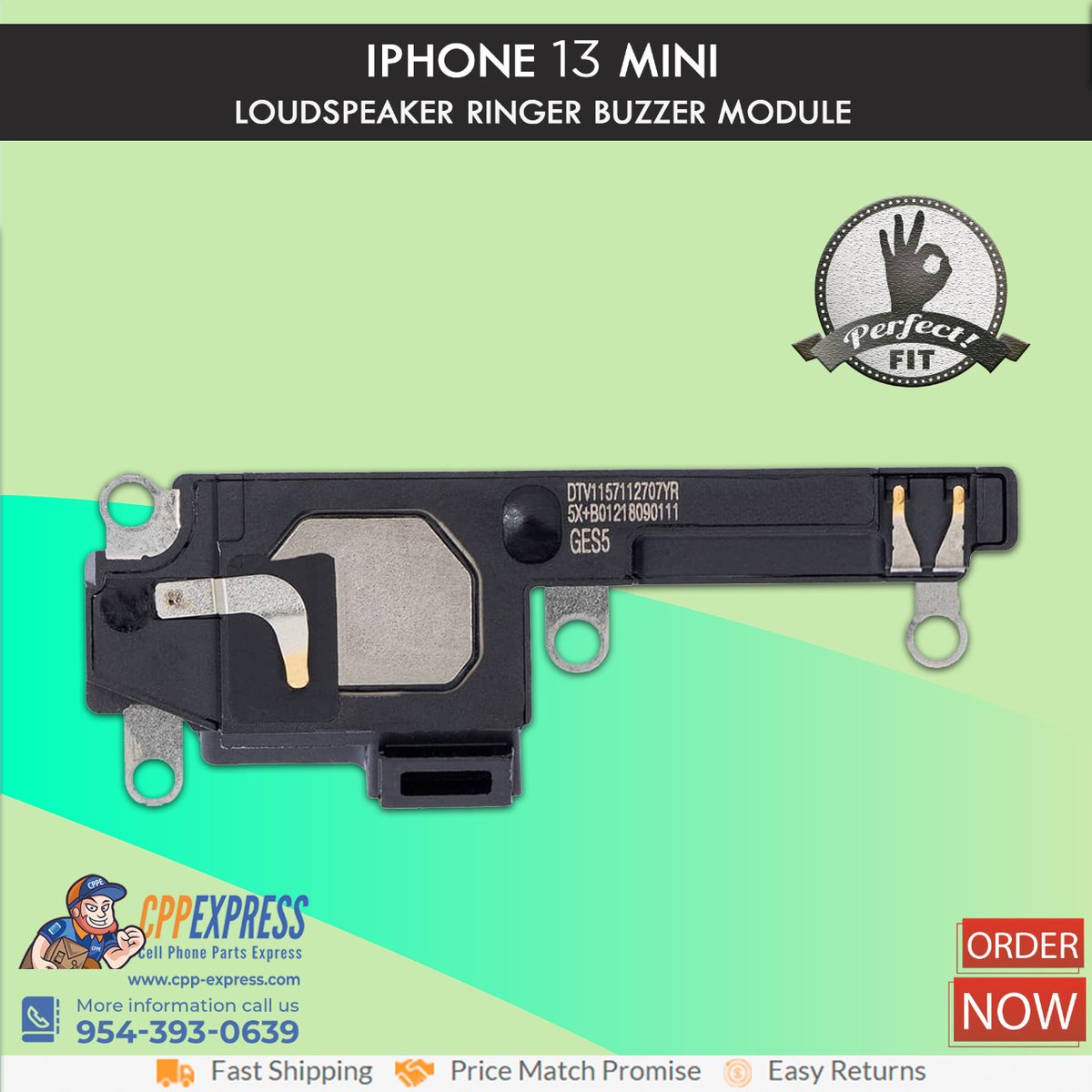 cppexpress's tweet photo. Available Loudspeaker Ringer Buzzer Module.
IN STOCK!
ORDER NOW!
Visit us at https://t.co/awqaePpTPg or call us at 954-393-0639

#bestservice #cppexpress #cellphoneparts #phonescreens #cellphoneparts #phonerepairparts https://t.co/laoHskJGBB