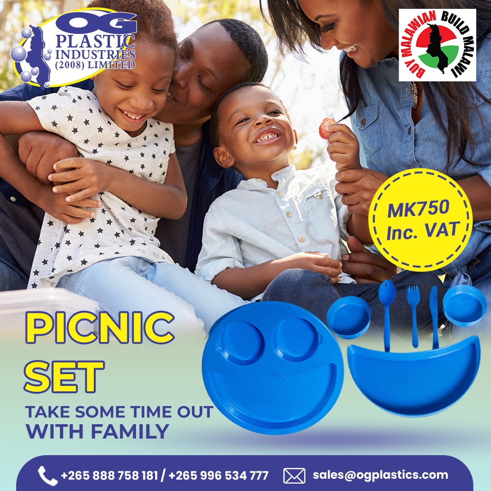 og_malawi's tweet photo. Our picnic set is easy to pack and easy to set up, so you can enjoy more time with the family. ๐
The Picnic set is going for MK750 including VAT.
#Family #PicnicSet #Picnic #OGPlastic #Malawi https://t.co/mb372IpoGh