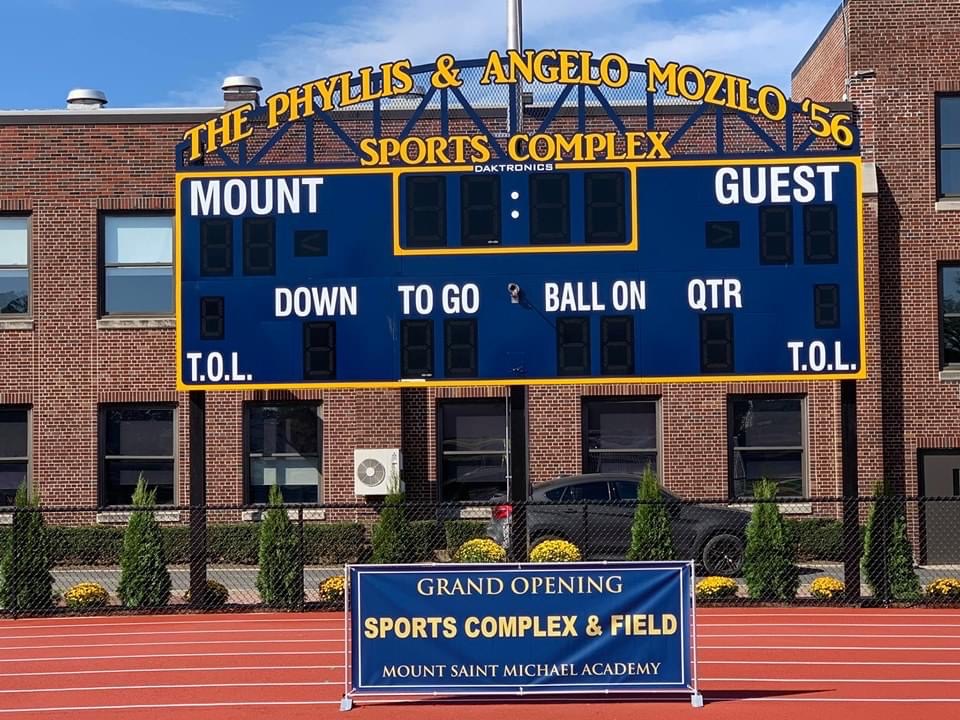MountToday's tweet photo. 3 years ago on September 21, 2019 - Grand Opening of The Phyllis & Angelo Mozillo β56 Sports Complex courtesy of @TheLandTekGroup
#TBT #BuildingForOurFuture #TheMountBx #AllBoys #Grades6through12 https://t.co/XS3JYQNgs6