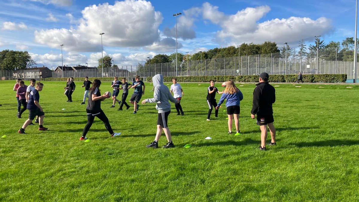 Our 3rd week <a href="/AuchmutyHS/">Auchmuty High School</a> the S1-S2 ladies &amp; gents are doing brilliantly, learning the basics, however building the intensity. Looking forward to starting contact this week, thanks to staff and senior pupils, from Howe &amp; GRFC for their support. <a href="/FifeActiveSch/">Fife Active Schools</a> <a href="/scotrugbycoach/">Scottish Rugby Game Development</a> 🏉