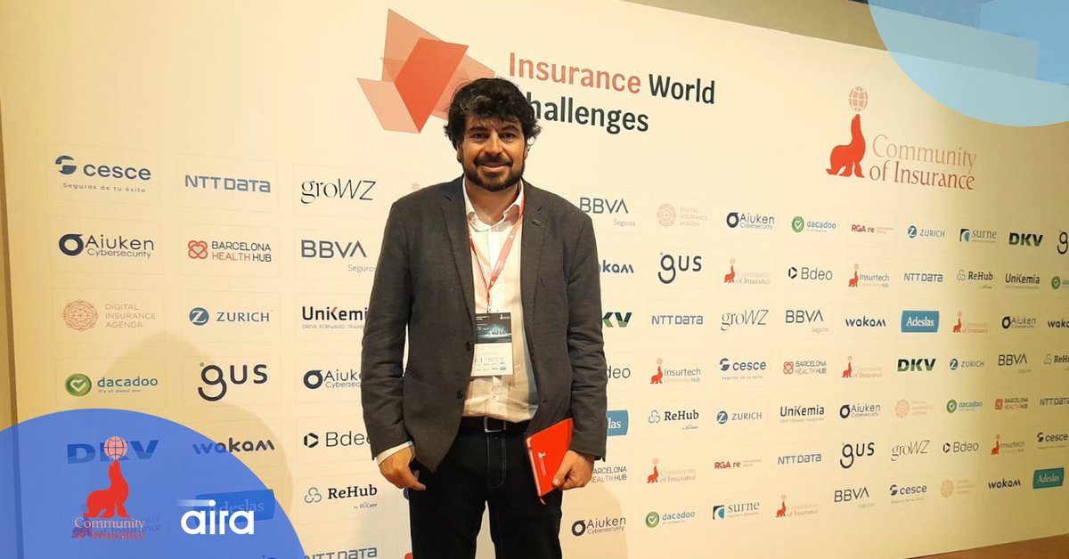 aira System (@airasystem) on Twitter photo Desde 🔵 aira system estamos muy contentos de poder participar en la 8ª edición del #InsuranceChallenges organizado por <a href="/CommuInsurance/">Community of Insurance</a>.
Siendo esta nuestra primera participación, esperamos que de muchas, en dicho evento.
Muchas gracias! 👏🏼 Desde 🔵 aira system estamos muy contentos de poder participar en la 8ª edición del #InsuranceChallenges organizado por <a href="/CommuInsurance/">Community of Insurance</a>.
Siendo esta nuestra primera participación, esperamos que de muchas, en dicho evento.
Muchas gracias! 👏🏼
