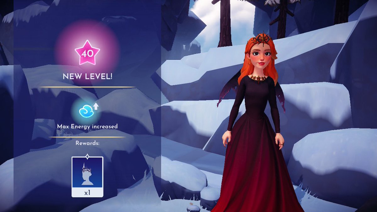 PeachBeachGames's tweet photo. LEVEL 40! 🎉

On my Switch hah ��
The patch was a big help just wish my graphics were as beautiful as the PC players. When it is released on MAC I may change platforms 💻

#DisneyDreamlightValley https://t.co/PKbuC6zoTg
