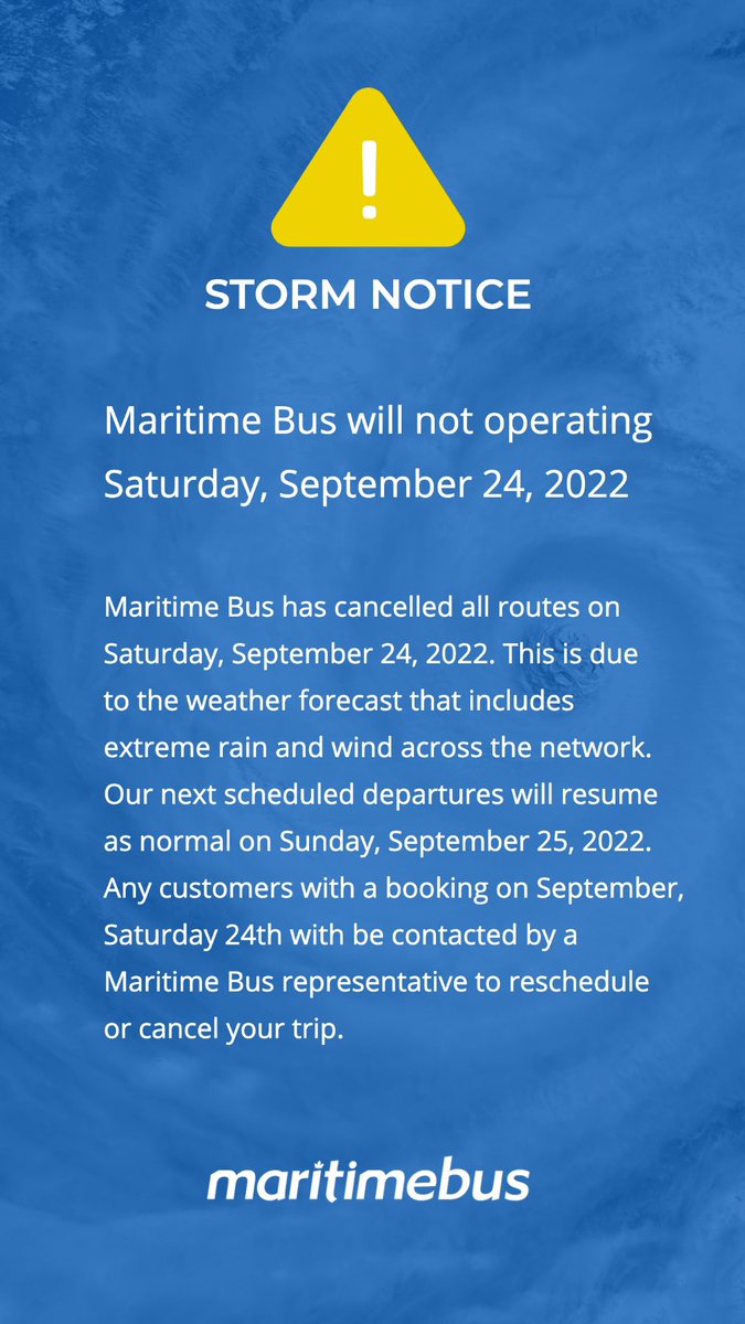Maritime Bus tweet media