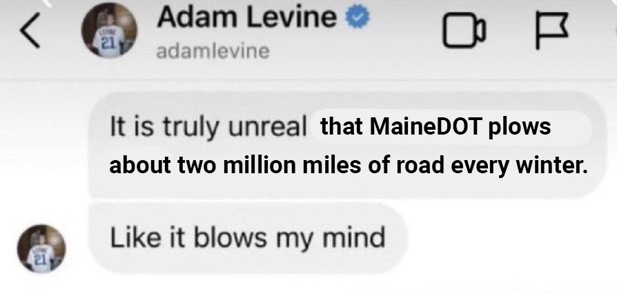 MaineDOT1's tweet photo. Are we doing this right? https://t.co/RZYZfDvLiH